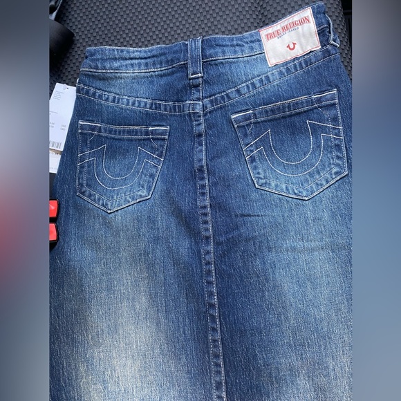 True Religion UO Exclusive Denim Maxi Skirt - Picture 9 of 16